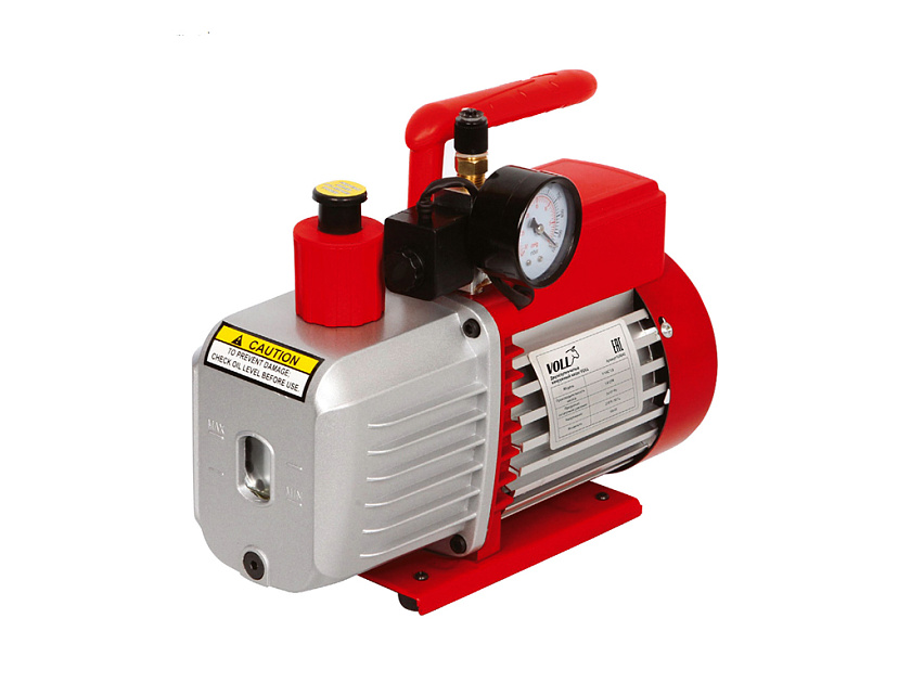 Двухступенчатый вакуумный насос VOLL V-VAC 2,5 70л/мин, 2,5CFM,1/3HP