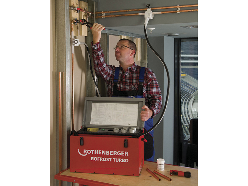 Аппарат для заморозки труб ROFROST TURBO Rothenberger R290 1 1/4"