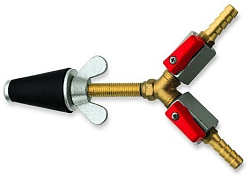 Коническая форма с 2 шаровыми кранами Rothenberger 3