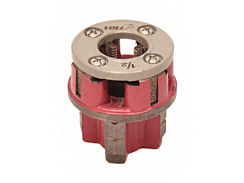 Резьбонарезная головка VOLL BSPT SS 1/2"