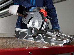 Аккумуляторная пила Rothenberger PIPECUT mini с полотном