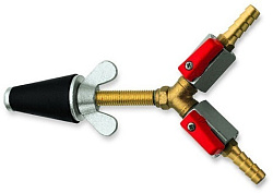 Коническая форма с 2 шаровыми кранами Rothenberger 2