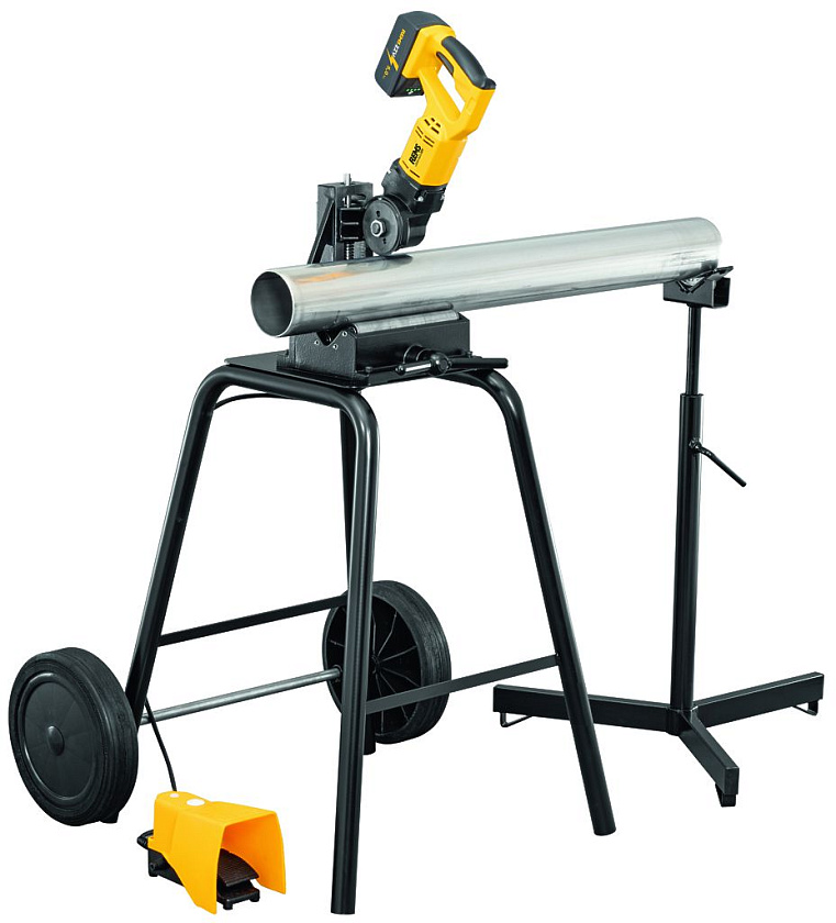 Аккумуляторная труборезная машина Rems Cento 22V