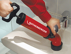Профессиональный пневматический вантуз Rothenberger ROPUMP SUPER PLUS