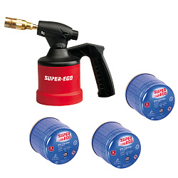 Горелка газовая Super-Ego SEGOFLAME+3 баллончика BTP C200